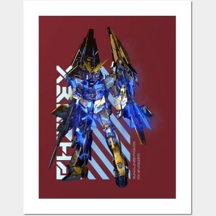 RX-0 Unicorn Gundam 03 Phenex Posters and Art